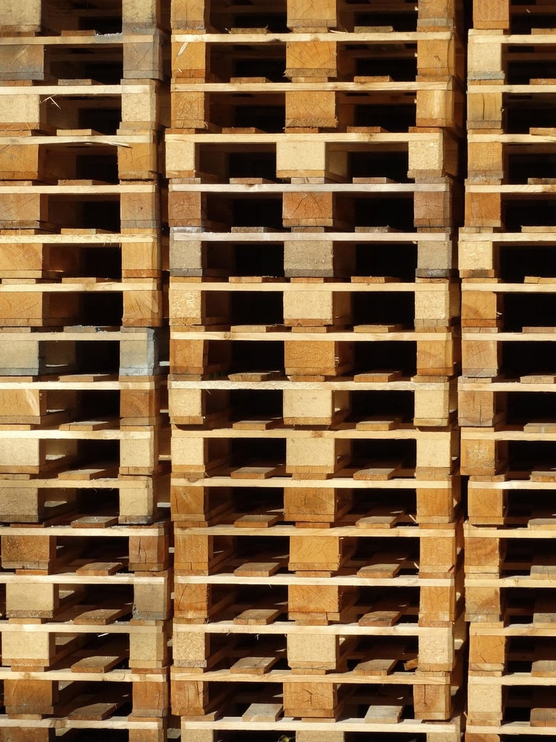 Vertical Pallet Garden